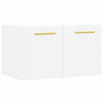 The Living Store Wandkast - Wandgemonteerd - 60 x 36.5 x 35 cm - Wit