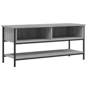 The Living Store TV-kast Industrial - Grijs Sonoma Eiken - 100 x 35 x 45 cm