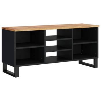 The Living Store TV-meubel - 100 x 33 x 46 cm - massief acaciahout