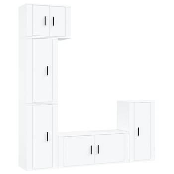 The Living Store TV-meubelset s - TV-meubel 57 x 34.5 x 40 cm - TV-meubel 40 x 34.5 x 80 cm - TV-meubel 100 x 34.5 x 40