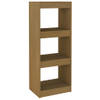 The Living Store Boekenkast - Massief grenenhout - 40x30x103.5 cm - Honingbruin