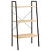 The Living Store Rek 3-lagen - 56 x 35 x 108 cm - Sterke stalen constructie