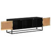 The Living Store Retro TV-kast - Massief mangohout - 110 x 30 x 40 cm