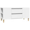 The Living Store Tv-meubel - Wit - 102 x 44.5 x 50 cm - Scandinavisch design