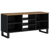 The Living Store - TV-meubel - Massief mangohout - 100 x 33 x 46 cm - Stabiele poten