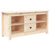 The Living Store Tv-Kast Grenenhout - 103 x 36.5 x 52 cm - Trendy design