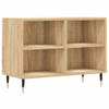 The Living Store Tv-meubel - Tv-kast - 69.5 x 30 x 50 cm - Sonoma eiken