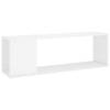 The Living Store TV-kast - Hoogglans wit - 100 x 24 x 32 cm - Stevig en praktisch