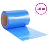 The Living Store PVC Deurgordijn - 300x2.6mm - Duurzaam materiaal - Aanpasbare - Multifunctioneel - Blauw