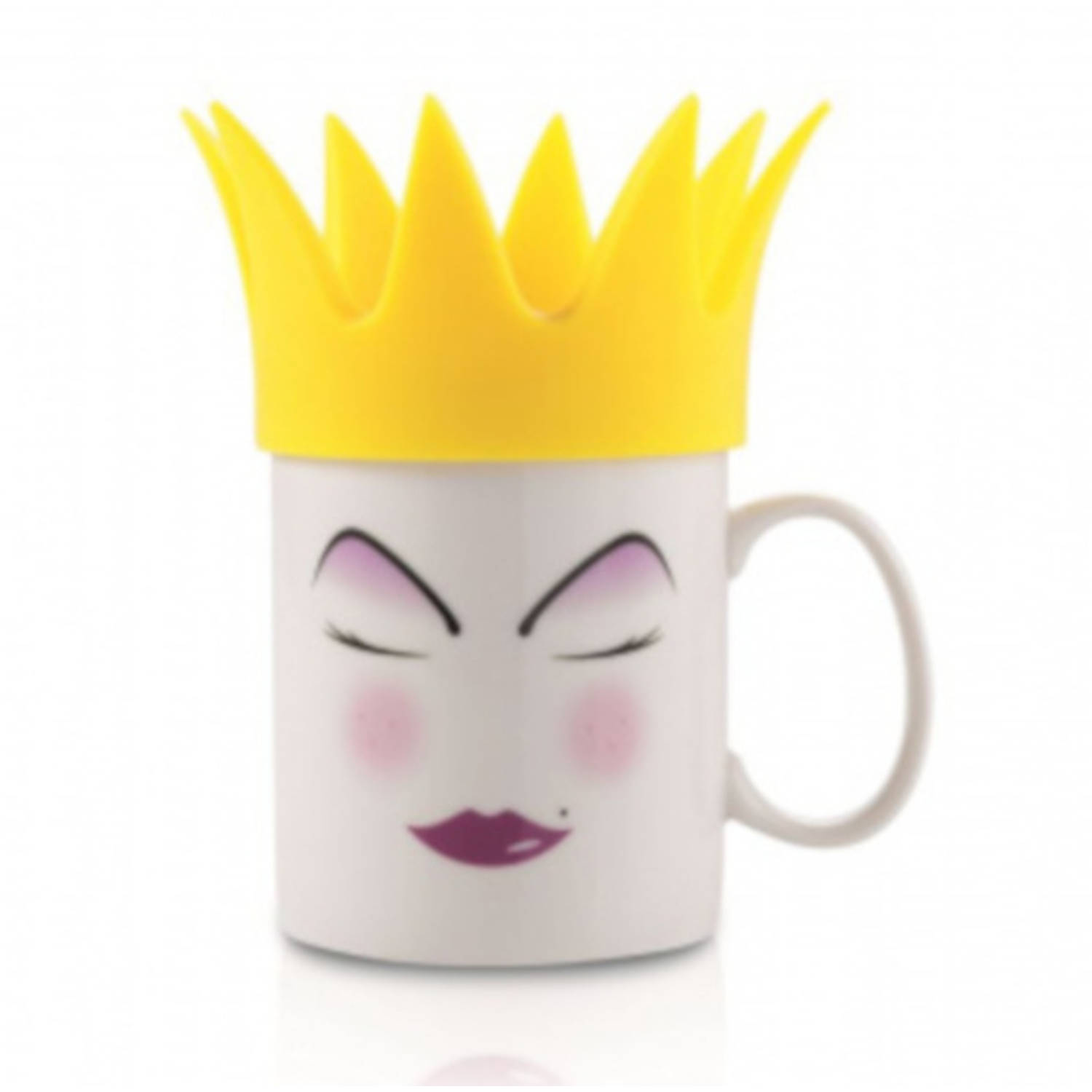 Mug With Silicone Hat Vicky Yellow