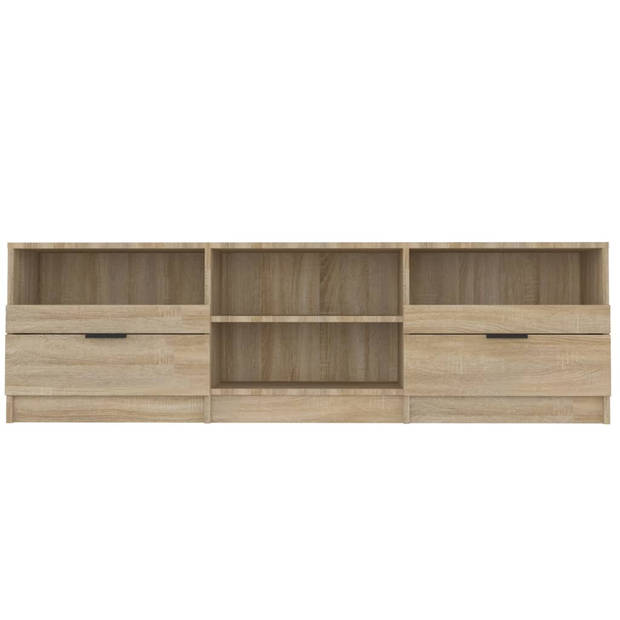 The Living Store TV-meubel Sonoma Eiken - 150 x 33.5 x 45 cm - Praktisch en trendy