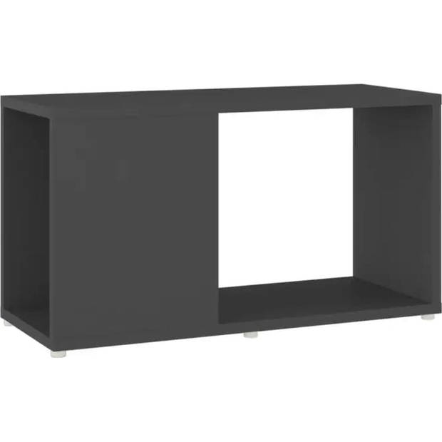 The Living Store TV-kast - betongrijs - 60 x 24 x 32 cm - spaanplaat