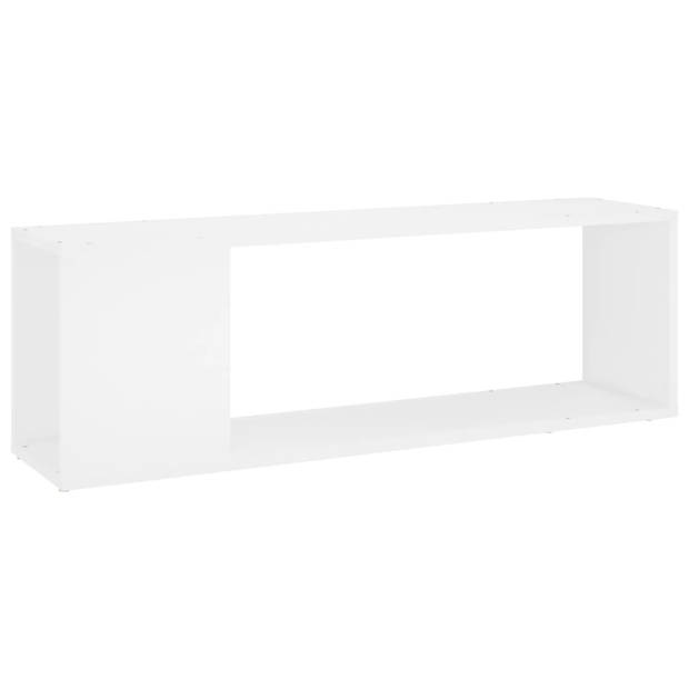 The Living Store Tv-kast Classic - Tv-meubel 100x24x32 cm - Wit