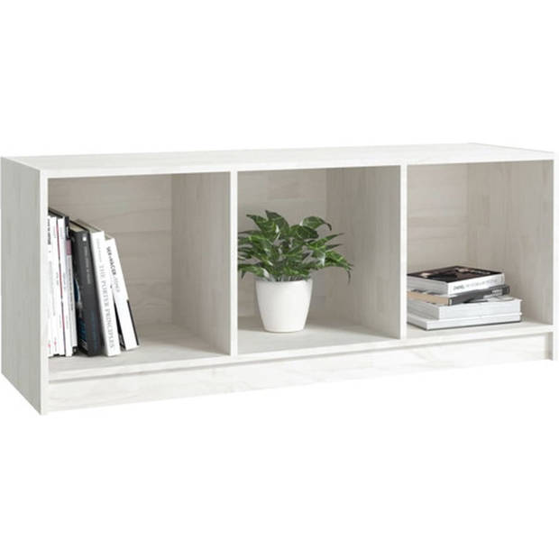 The Living Store Hifi-kast - massief grenenhout - 104x33x41 cm