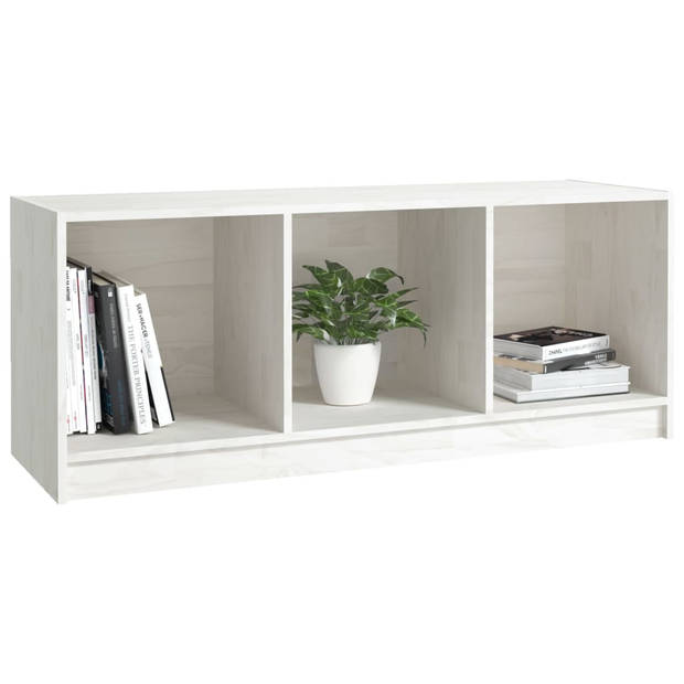 The Living Store Hifi-kast - massief grenenhout - 104x33x41 cm