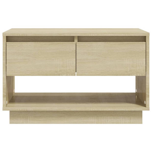 vidaXL Tv-meubel 70x41x44 cm bewerkt hout sonoma eikenkleurig