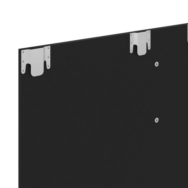 The Living Store TV-wandmeubel Hifi-kast - 120x23.5x90 cm - zwart - spaanplaat