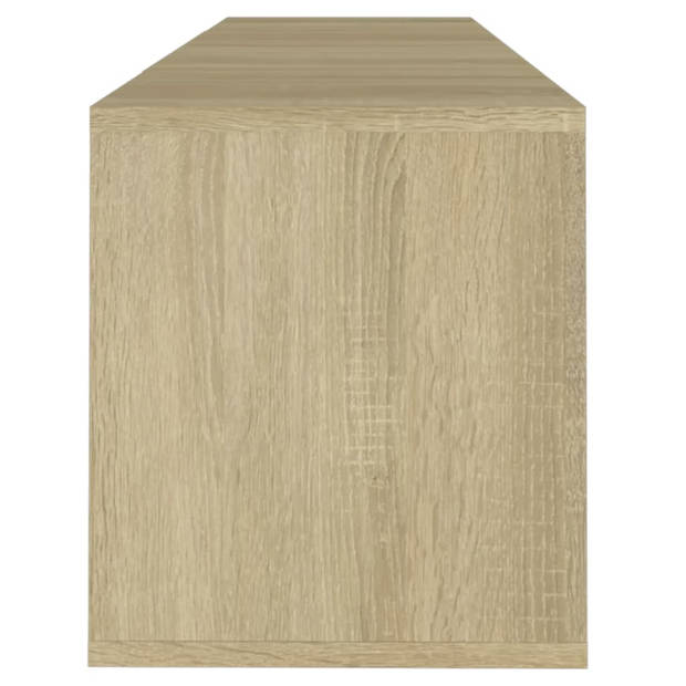 vidaXL Tv-meubel 120x30x40,5 cm bewerkt hout sonoma eikenkleurig