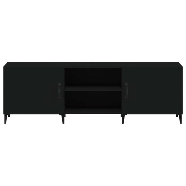 The Living Store TV-Kast - Klassiek - Zwart - 150 x 30 x 50 cm - Hoge kwaliteit