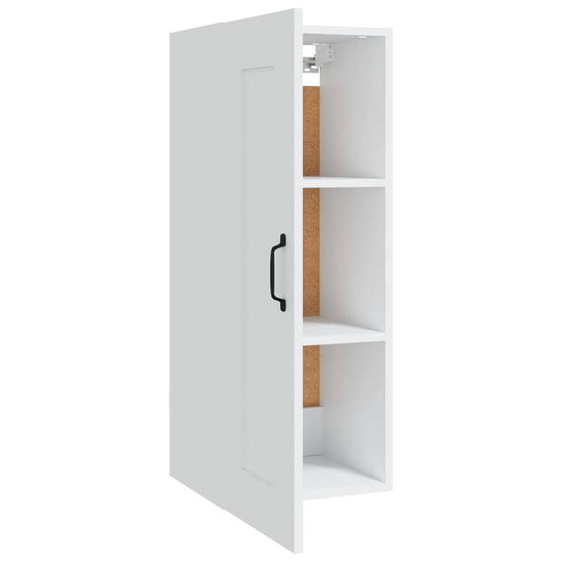 The Living Store Hangkast Basic - 35 x 34 x 90 cm - Wit