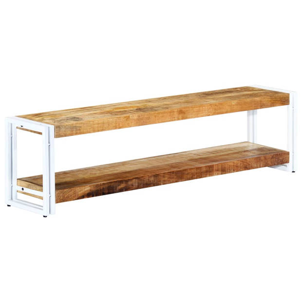 The Living Store - Industrieel - TV-meubel - 150 x 30 x 40 cm - Massief mangohout