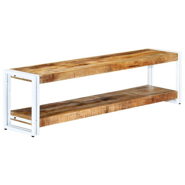 The Living Store - Industrieel - TV-meubel - 150 x 30 x 40 cm - Massief mangohout