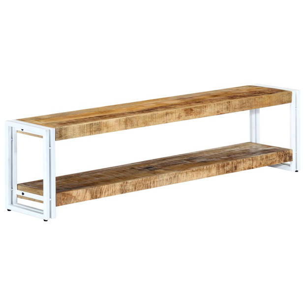 The Living Store - Industrieel - TV-meubel - 150 x 30 x 40 cm - Massief mangohout