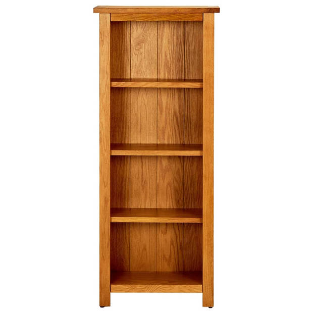 The Living Store Boekenkast - Eiken - 45 x 22 x 110 cm - Rustieke charme