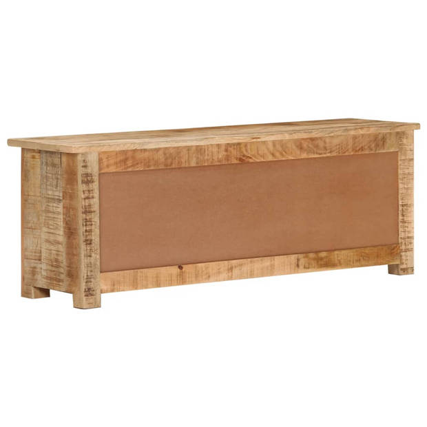 vidaXL Tv-meubel 110x30x40 cm ruw mangohout