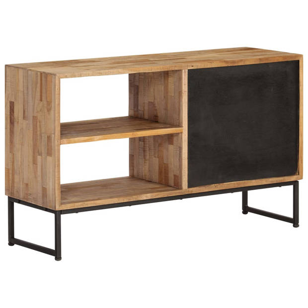 The Living Store Rustiek Houten Dressoir - 90x30x55cm - Gerecycled Teakhout - Handgemaakt