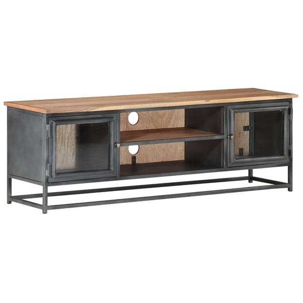 The Living Store TV-kast Houten - 120 x 30 x 40 cm - Massief Acaciahout