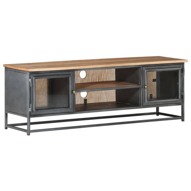 The Living Store TV-kast Houten - 120 x 30 x 40 cm - Massief Acaciahout