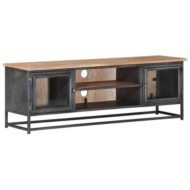 The Living Store TV-kast Houten - 120 x 30 x 40 cm - Massief Acaciahout