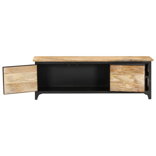 vidaXL Tv-meubel 120x30x40 cm massief mangohout