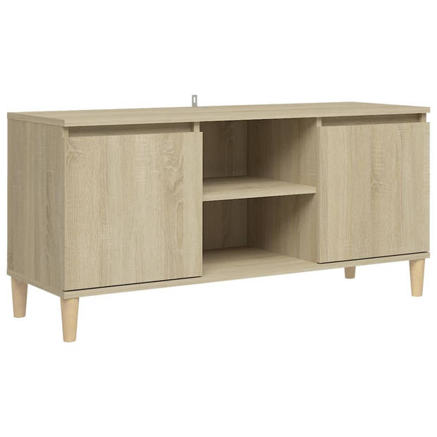 The Living Store Bedkastje Scandinavische Charme - Hout - Prachtig Ontworpen - Chique