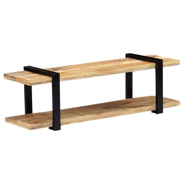 vidaXL Tv-meubel 130x40x40 cm massief mangohout