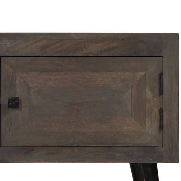 vidaXL Tv-meubel 140x30x45 cm massief mangohout