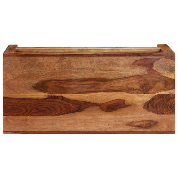 The Living Store Sheesham Bijzettafel - 90x42x42 cm - Massief hout