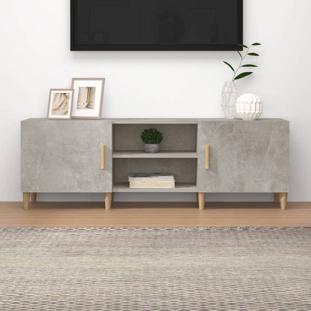 The Living Store TV-kast - betongrijs - 150 x 30 x 50 cm