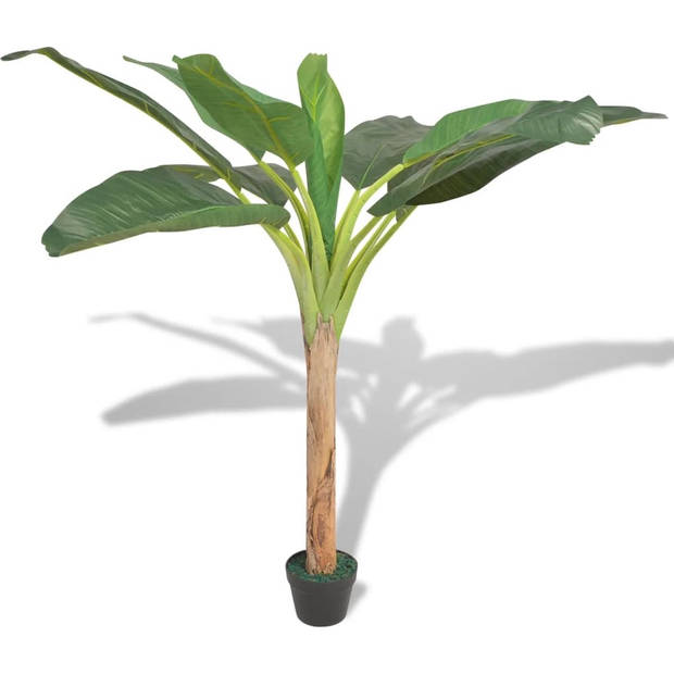 The Living Store Bananenboom Kunstplant - 175 cm - Realistische uitstraling - Hoogwaardige materialen