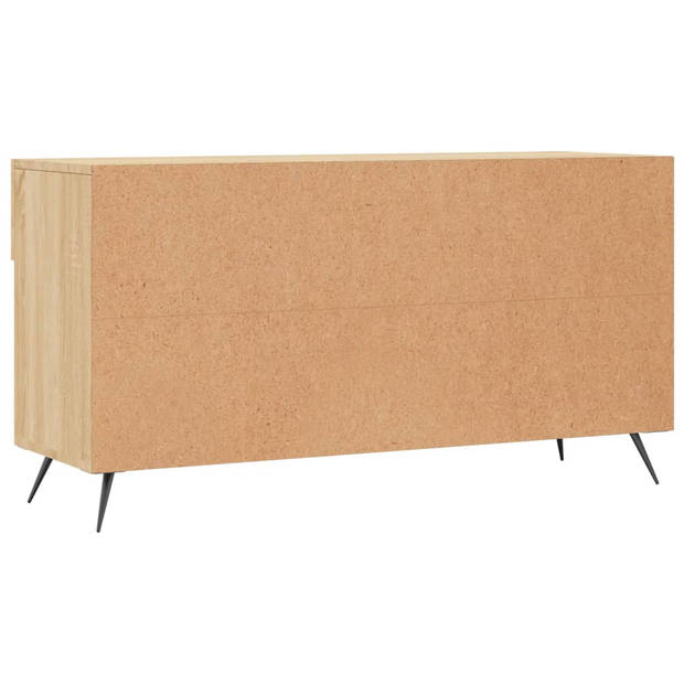 The Living Store Schoenenbank Sonoma Eiken - 102 x 35 x 55 cm - Duurzaam materiaal en veel opbergruimte