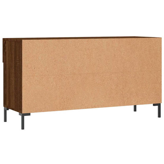 The Living Store Schoenenbank - - Meubel - 102 x 35 x 55 cm - Bruineiken