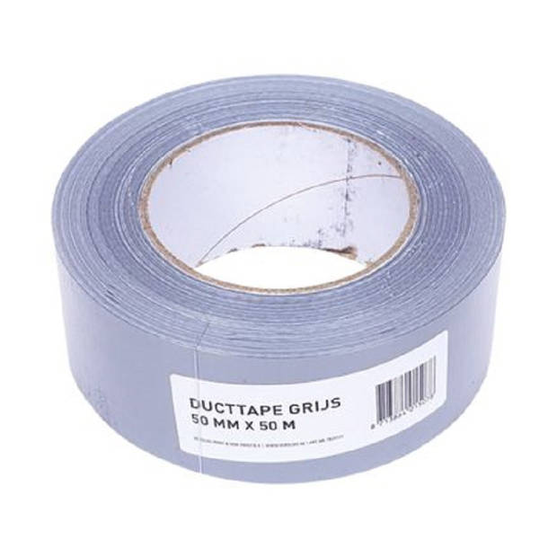 Veba duct tape - reparatietape - zilver - 50 meter x 48 mm - Tape (klussen)