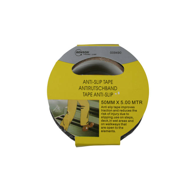 Antislip strip / sticker op rol zwart 50 mm x 5 meter - Tape (klussen)