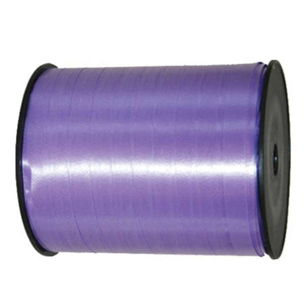 Cadeaulint/sierlint in de kleur lavendel paars 5 mm x 500 meter - Cadeauversiering