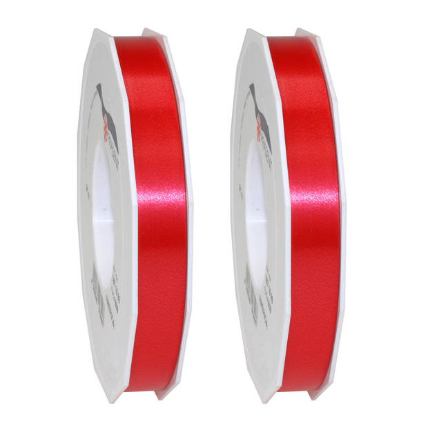 Cadeaulint/sierlint Satijn XL - 1,5 cm x 91 meter - rood - cadeaus - Cadeaulinten