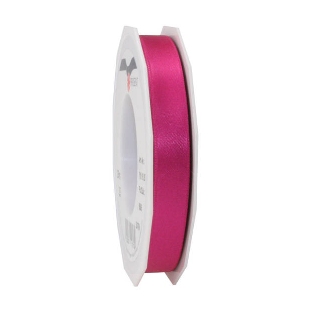 Cadeaulint/sierlint Satijn - 1.5 cm x 25 meter - fuchsia - cadeaus - Cadeaulinten