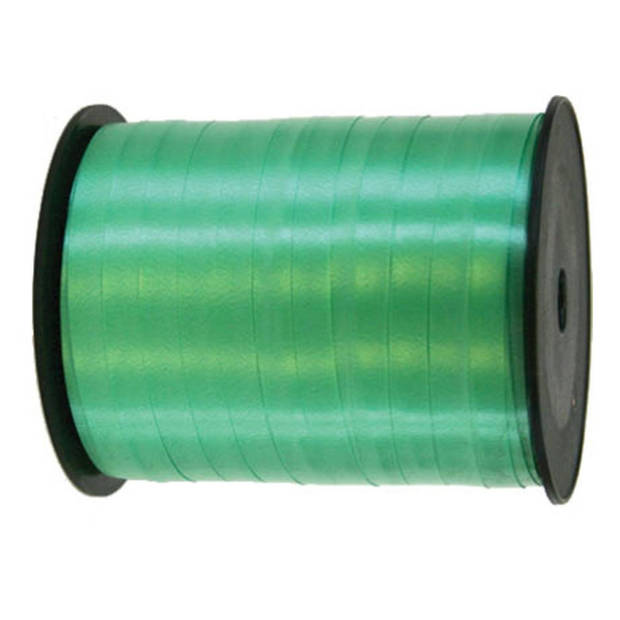 Cadeaulint/sierlint in de kleur groen 5 mm x 500 meter - Cadeauversiering