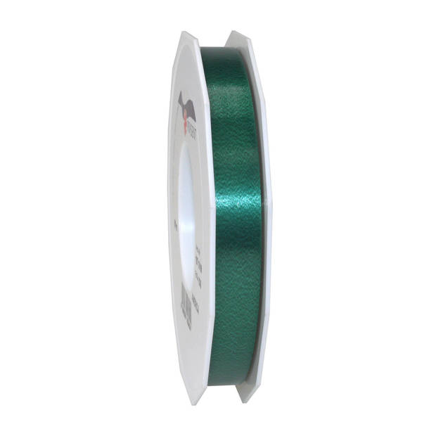 Cadeaulint/sierlint Satijn XL - 1,5 cm x 91 meter - emerald - cadeaus - Cadeaulinten