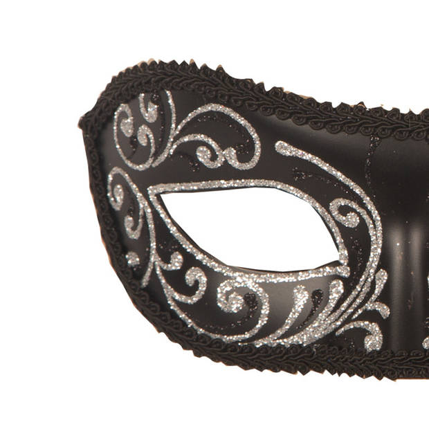 Venetiaans oogmasker - zilver/goud - voor volwassenen - Verkleedmaskers